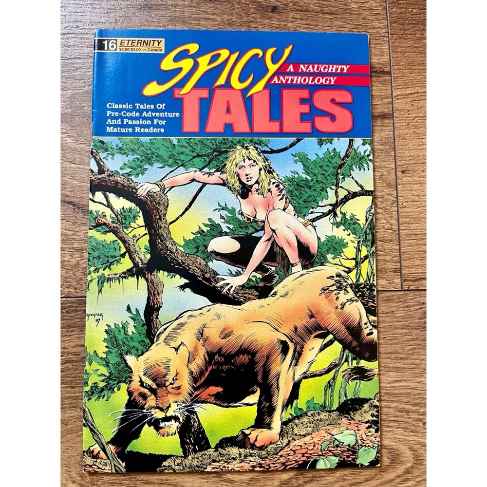 Vtg 90s Spicy Tales No.16 Adult Eternity Comic Book Pre Code 1930s-1950s